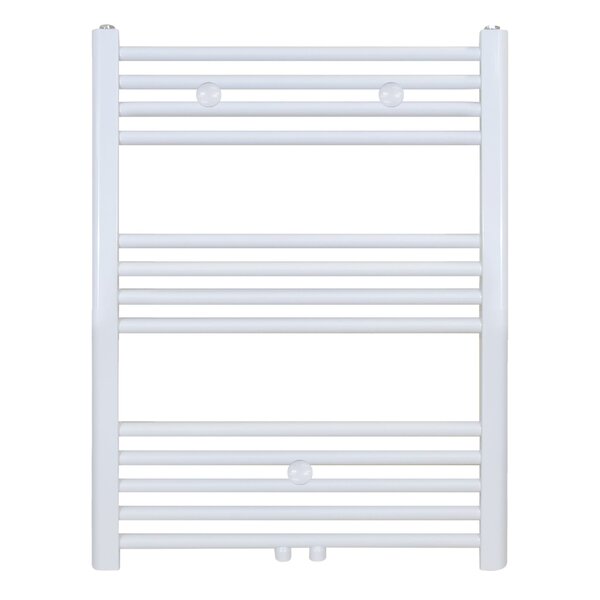 Belrad Belrad Handdoekradiator - Midden Aansluiting - 80x50cm - 352W - Wit