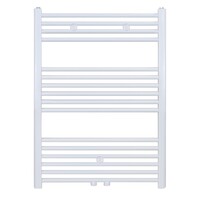 Belrad Belrad Handdoekradiator - Midden Aansluiting - 496W - 100x60cm - Wit