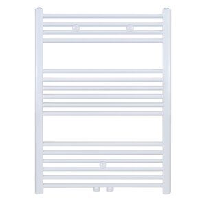 Belrad Handdoekradiator - Midden Aansluiting - 496W - 100x60cm - Wit