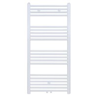 Belrad Belrad Handdoekradiator - Midden Aansluiting - 458W - 120x40cm - Wit
