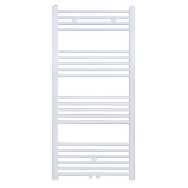 Belrad Belrad Handdoekradiator - Midden Aansluiting - 458W - 120x40cm - Wit