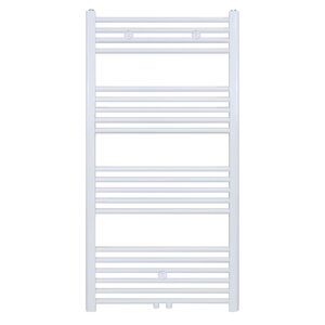 Belrad Handdoekradiator - Midden Aansluiting - 537W - 120x50cm - Wit