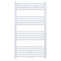 Belrad Belrad Handdoekradiator - Midden Aansluiting - 616W - 120x60cm - Wit