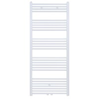 Belrad Belrad Handdoekradiator - Midden Aansluiting - 712W - 160x60cm - Wit