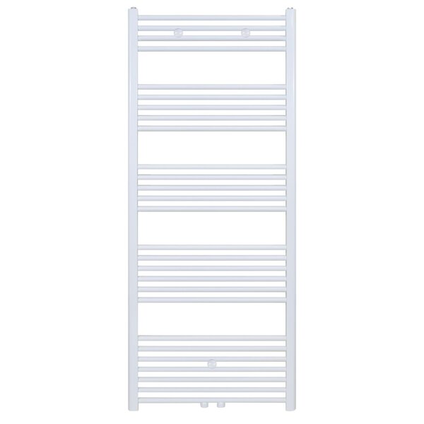 Belrad Belrad Handdoekradiator - Midden Aansluiting - 712W - 160x60cm - Wit