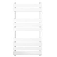 Belrad Belrad Handdoekradiator - Midden Aansluiting - 475W - 95x50cm - Wit