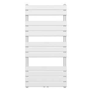 Belrad Handdoekradiator - Midden Aansluiting - 681W - 120x60cm - Wit