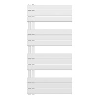 Belrad Belrad Handdoekradiator - Zij Aansluiting - 681W - 120x60cm - Wit