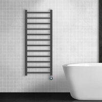 Belrad Belrad Elektrische Handdoekradiator - 551W - 160x50cm - Zwart