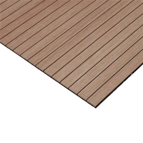 Floorlife Akoestische Flexibel Wandpaneel - 2 Stuks - 260x52,6cm - Walnoot