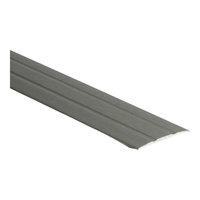 PPC Dilatatieprofiel - Zelfklevend - Aluminium - 100x3,7cm - Geborsteld RVS