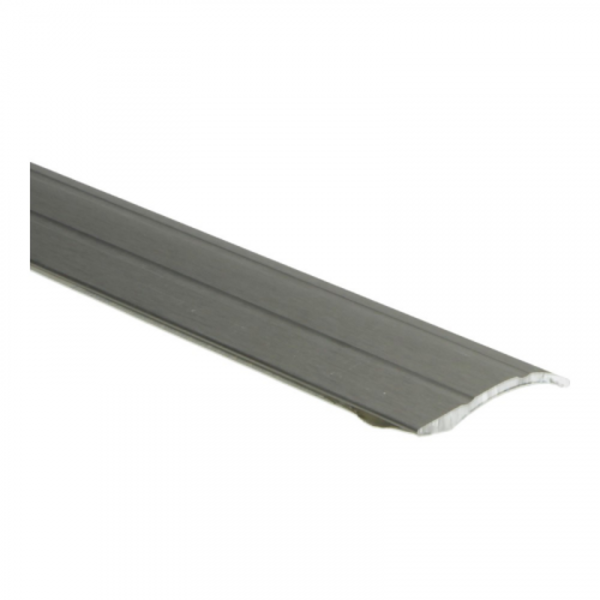 PPC Overgangsprofiel - Zelfklevend - Aluminium - 0-20mm - 100cm - Geborsteld RVS