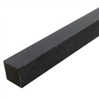 Hardstenen Dorpel - Fine Basalt - Gezoet - 120x4x4cm - Antraciet