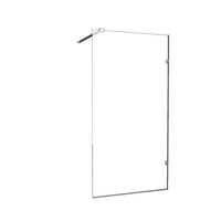 Wiesbaden Wiesbaden Less Profielloos Inloopdouche - Nano Coating - 8mm Helder Glas - 50x200cm - Mat Wit
