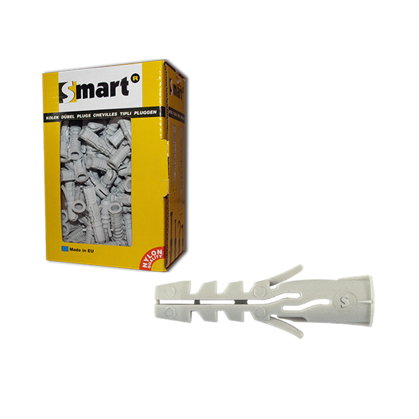 Smart Smart Spreidplug  - Nylon - 5x25mm - 200 Stuks