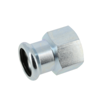 Bonfix Bonfix Press Schroefbus - CV - Pers x Binnendraad - Staalverzinkt - 22mm x 3/4"