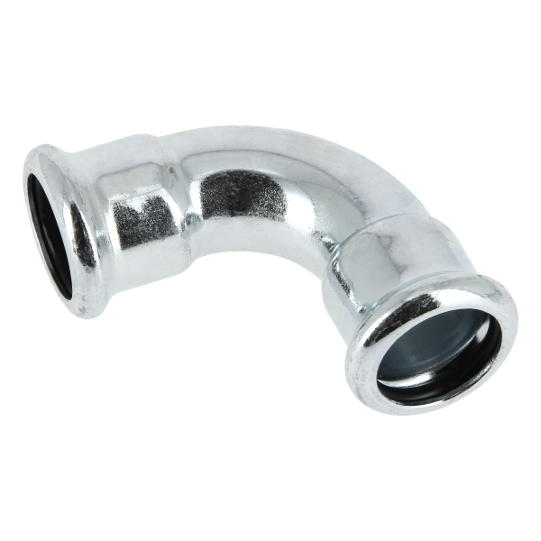Bonfix Bonfix Press Bocht 90° - CV - Pers - Staalverzinkt - 22x22mm