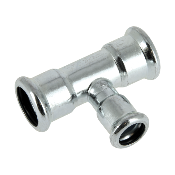Bonfix Bonfix Press Verlopend T-Koppeling - CV - Pers - Staalverzinkt - 22x22x15mm
