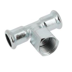 Bonfix Press Verlopend T-Koppeling - CV - Pers x Binnendraad - 22x3/4x22