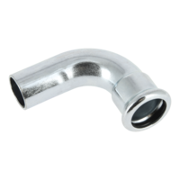 Bonfix Bonfix Press Insteekbocht 90° - CV - Pers - Staalverzinkt - 22x22mm