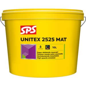 SPS Unitex 2525 Mat Muurverf - 4L