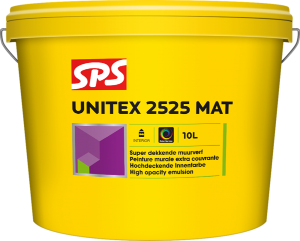 SPS SPS Unitex 2525 Mat Muurverf - 4L