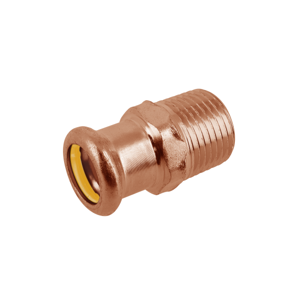 Bonfix Bonfix Press Puntstuk - Gas - Pers x Buitendraad - Roodkoper - 12mm x 3/8"