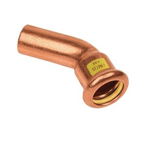 Bonfix Press Insteekbocht 45° - Gas - Pers - 22x22