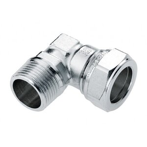 Bonfix Verlopend Kniekoppeling - Knel x Buitendraad - 15mm x 1/2"