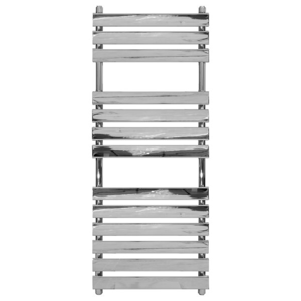 Flora Handdoekradiator - Zij Aansluiting - 130x50cm - 430W - Chroom