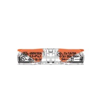 Wago Wago 221 Doorverbindingsklem - 4mm² - 2-Polig - 12 stuks