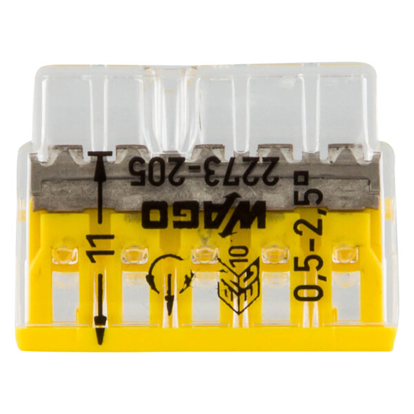 Wago Wago 2273 Lasklem - 2,5mm² - 5-Polig - 20 stuks