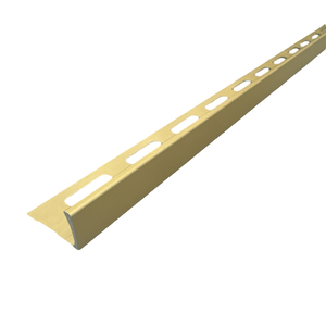 Maxifix Tegelprofiel - Aluminium - 270cm - Geborsteld Goud - 11mm