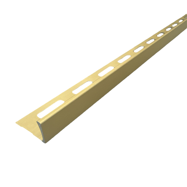 Maxifix Maxifix Tegelprofiel - Aluminium - 270cm - Geborsteld Goud - 11mm