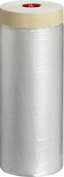 Kip 3832 Afdekfolie met Masking-tec tape - 550mm x 33m
