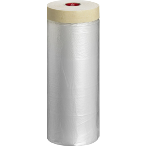 Kip 3832 Afdekfolie met Masking-tec tape - 1400mm x 33m
