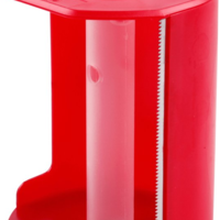 Kip Kip 335 Dispenser klein voor masker rood - 550mm