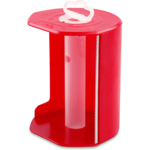 Kip 335 Dispenser klein voor masker rood - 550mm