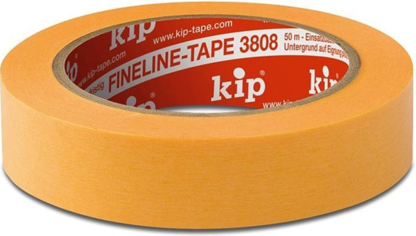 Kip Kip 3808 Fineline Tape Washi-Tec Premium - Oranje - 48mm x 50m