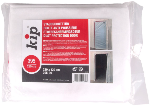 Kip Kip 395 Stofdeur PP-vlies met Rits - 120x220 cm