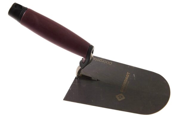 DOORDAGT Doordagt Premium Soft Troffel met Doorgelast S-Hals - RVS - Rond