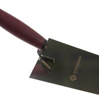 DOORDAGT Doordagt Premium Soft Stukadoorstroffel met S-Hals - RVS - Half-Rond