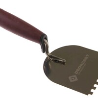 DOORDAGT Doordagt Premium Soft Getand Platschopje - RVS - 100mm