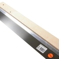 Gipsmes met houten greep - RVS - 95cm