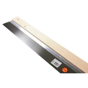 Gipsmes met houten greep - RVS - 95cm