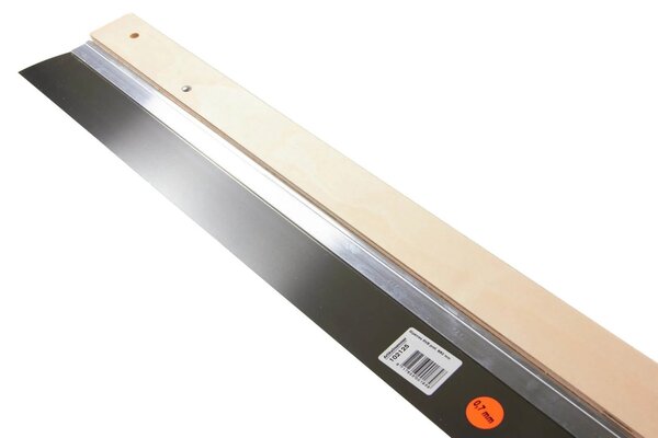 Gipsmes met houten greep - RVS - 95cm