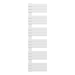 Belrad Handdoekradiator - Zij Aansluiting - 755W - 160x50cm - Wit