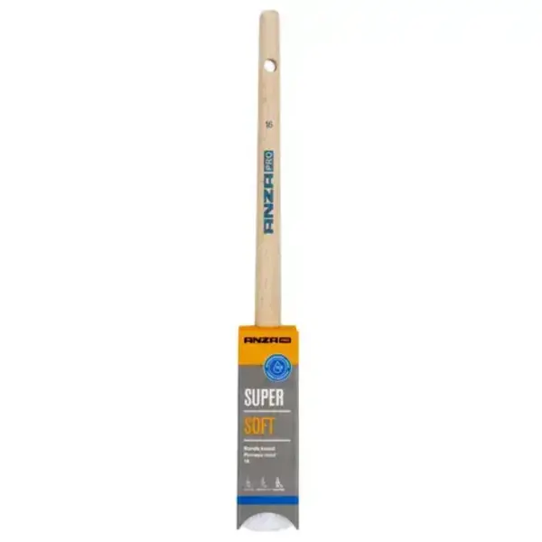 Anza Pro Anza Pro Super Soft Patentpuntkwast - Rond - Synthetisch Haar - 16
