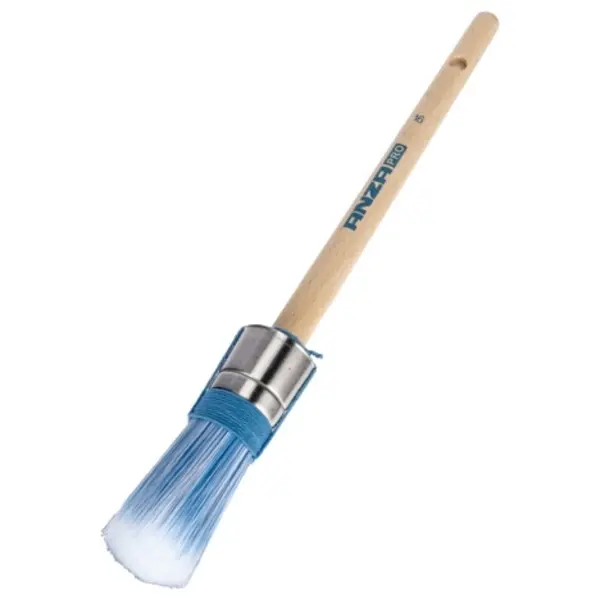 Anza Pro Anza Pro Super Soft Patentpuntkwast - Rond - Synthetisch Haar - 16