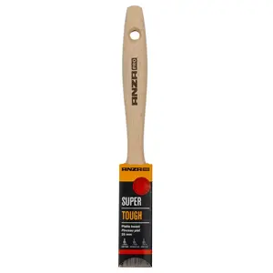 Anza Pro Super Tough Kwast - Plat - Synthetisch Haar - 1"